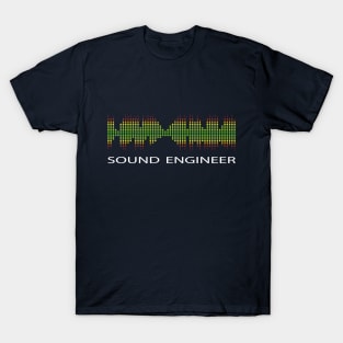 Sound engineer audio engineering T-Shirt